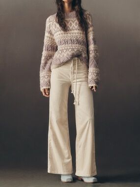 Women’s Anthropologie Pilcro The Robbie Corduroy High Rise Flare Jeans Size 32